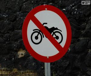 пазл Запрещенные Мотоциклы сигнал